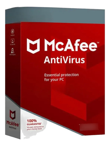 Mcafee Antivirus 2022  - 1 Dispositivo 3 Anos - Antivirus