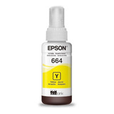 Tinta Original Epson 664 Color Amarillo 70ml