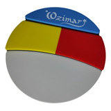 Practicador De Bateria Ozimar Drum Pad Colors 12