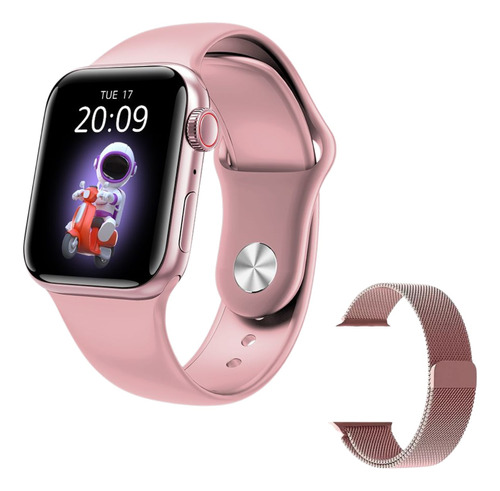 Reloj Smartwatch M9 Mini Rosa Mujer Niño Llamadas Regalo