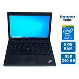Notebook Lenovo Thinkpad T440 Core I5 4ªg 8gb Ram Ssd 240gb
