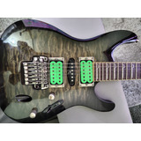 Guitarra Ibanez S570 Dxqm Dimarzios Evolution Verdes