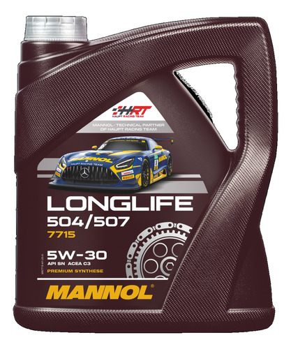 Aceite Mannol Long Life 5w30 Bmw Vw Audi Tdi Lata 5 Litros