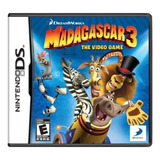 Jogo Nintendo Ds Madagascar 3 Novo Lacrado Mídia Física