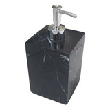 Dispenser Jabon Liquido En Marmol Negro Marquina Mesada