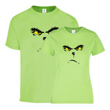 Playeras Para Pajera O Novios Navideña 2 Pzas Grinch Furioso