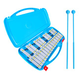 Eastrock Glockenspiel Profesional, Xilofono De 25 Notas Para