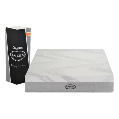 Colchón King Size America Memory FLEX, Memory Foam, Soporte Ergonómico, Adaptable, Hipoalergénico, Confort Medio | Envío gratis