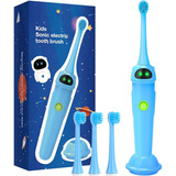 Nbgrlvs Cepillo De Dientes Electrico Sonico Para Ninos, 2 Mo