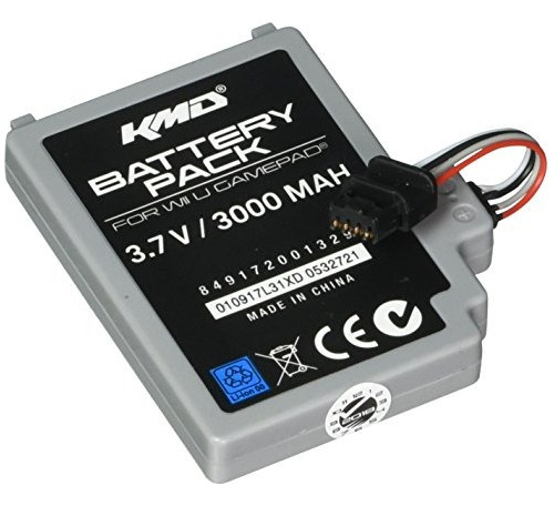 Kmd 3000mah Batería Recargable Para Nintendo Wii Controlador