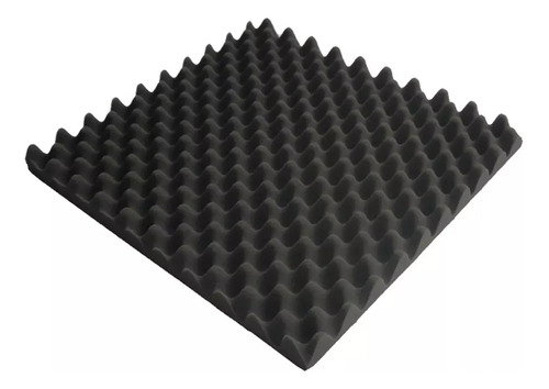 Espuma Acústica 50x50x2cm Ondulada Kit C/20 Placas ( 5 M² )
