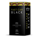 Perfume Fast Car Black Amakha Paris - 100ml Original