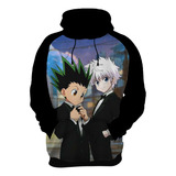 Blusa Moletom Frio Hunter × Hunter Killua Art Envio Hoje 08