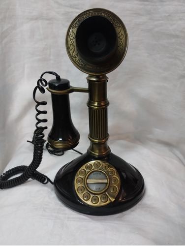 Teléfono Candelero Funcionando. Replica Vintage