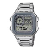 Reloj Casio Caballero De Acero Inoxidable Ae-1200whd-7avcf