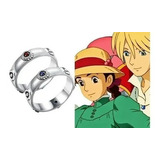 2 Anillos El Castillo Ambulante Anime Cosplay Howl No Ugoku