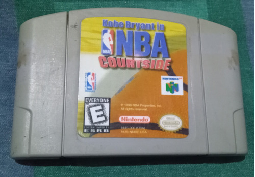 Kobe Bryant On Nba Courtside Nintendo 64 (cartucho Original)