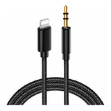 Cable De Audio Auxiliar Para iPhone, Jack 3.5 Mm 1 Metro