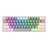 Teclado Redragon Fizz Pro K616-rgb Red Inglés Gray White