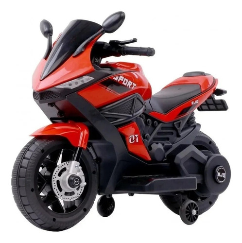 Auto A Batería Para Niños Zaki Zaki  Color Rojo 220v