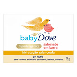 Sabonete Em Barra Baby Dove Hidratação Balanceada 75g