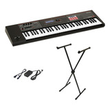 Kit Teclado Sintetizador Roland Xps-30bk +suporte X