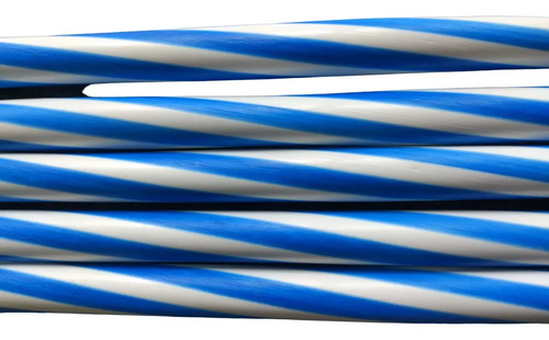 100 Popote De 30 Cm Reutilizable Calibre Grueso, Alto