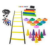 Kit Funcional 10 Completo+corda+1 Hand Grip+4 Kits Minibands