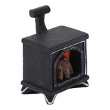 A Estatua De Chimenea En Miniatura Con Resina Iluminable