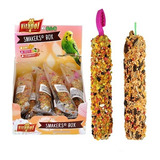 Pack 5x Snack Smaker Barra De Fruta Para Aves Pethome