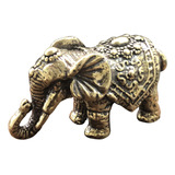 Figura De Elefante De Latón Modelo De Adornos De Elefante