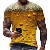 Camisas Con Estampado 3d Para Hombre, Camiseta Divertida Con