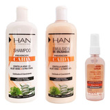 Kit Han Prevencion Caida - Shampoo + Acondicionador + Locion