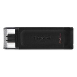 Memoria Kingston Datatraveler Dt70 64gb Usb Tipo C