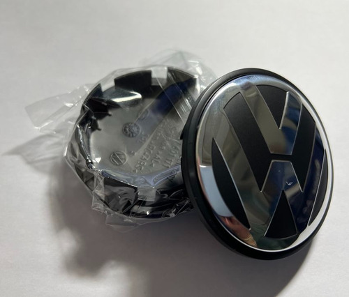 Tapa Emblema Compatible Aro Volkswagen 65mm (juego 4 Unids) Foto 2