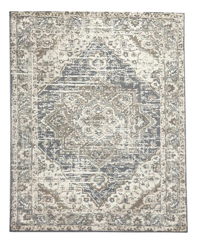 Alfombra Persa Vintage Gris Beige 200x285 68b Kreatex