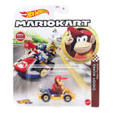 Hot Wheels Mario Kart Diddy Kong Pipe Frame 1:64 Vehiculo