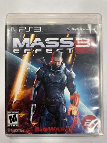 Mass Effect 3 Ps3 Usado Físico Orangegame Castelar