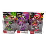 3 Amiibo Splatoon 2 (americanos Primera Edicion)