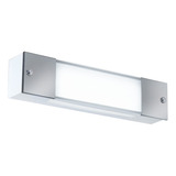 Aplique 2 Luces Moderno Baño Apto Led E-27 Con Cromo Gam 