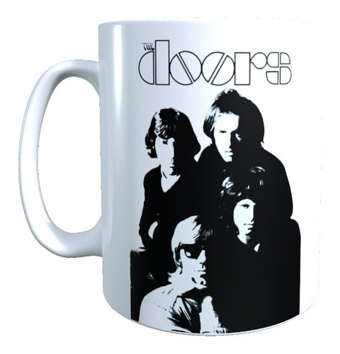 Taza -  Tazón The Doors Light My Fire, Regalo Fanaticos Rock