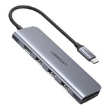 Adaptador Usb-c 6 En 1 Con Hdmi 4k/30hz, Ugreen