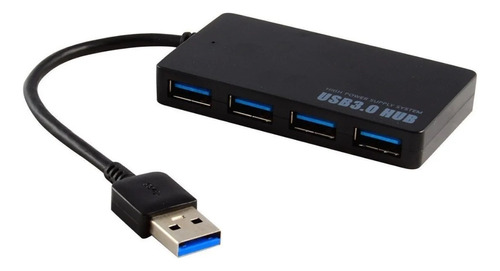 Hub Usb 3.0 - 4 Puertos Pc Mac Notebook