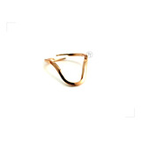 Anillo Signo Tauro Hecho En Titanio Rosa 18k