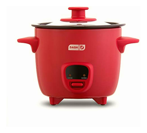 Dash Rice Cooker, Rojo, Mini, 1