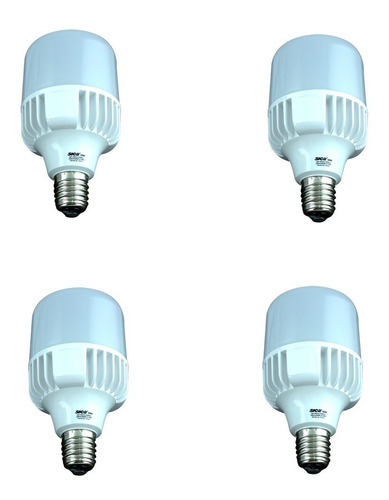 Pack X4 Lampara Led 50w Sica Luz Fria E40 Alta Potencia