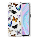 Funda Galaxy A32 Yodueiv Colorful Butterfly