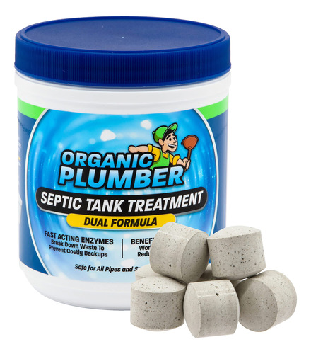 Organic Plumber Tratamiento De Tanque Sptico Y Tabletas Limp