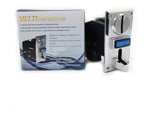 616 Multi Coin Acceptor Eletrônico Roll Down Coin Selector