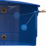 Torneira De Boia Para Caixa D'água 1/2 E 3/4 Blukit Acabamento Fosco Cor Azul